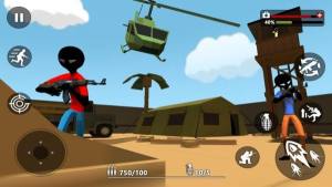 火柴人射击战场游戏最新安卓版图片1