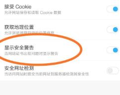 手机浏览器如何开启安全 检测？浏览器开启安全 检测的方法[多图]图片5