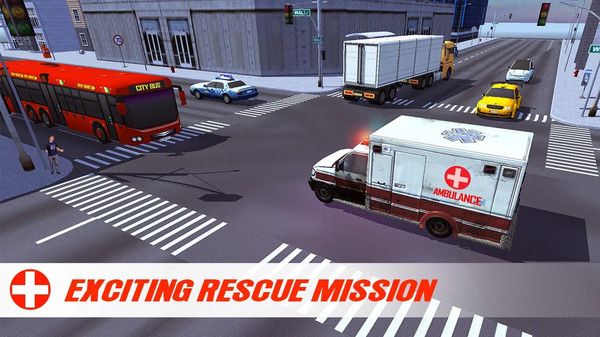 救护车驾驶模拟apk中文手机版图片1