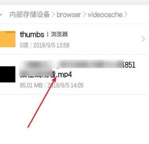 小米手机自带的浏览器缓存视频文件在哪？小米浏览器缓存视频文件位置分享图片7