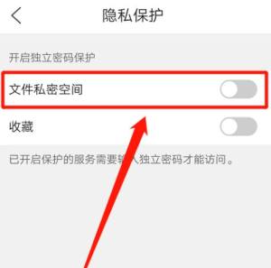 QQ浏览器如何开启文件私密空间？QQ浏览器开启文件私密空间的方法图片6