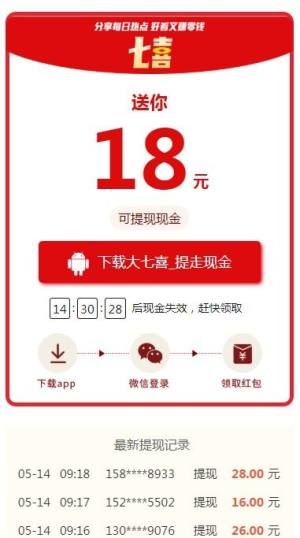 大七喜转发文章app官方最新版图片1