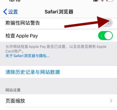 苹果自带浏览器如何开启欺骗性网站警告功能[多图]图片4