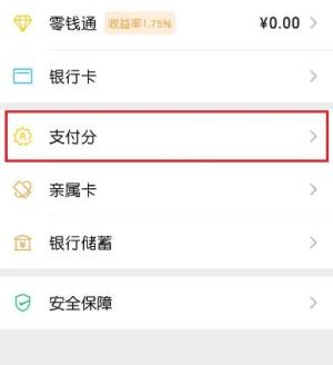 微信如何开通查看个人支付分图片3