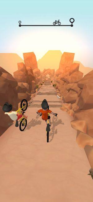 我骑自行车贼溜游戏中文安卓最新版（Downhill Biking）图片1