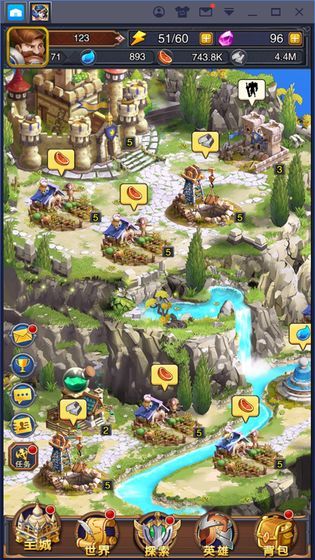 召唤师放置神兵官方版图2