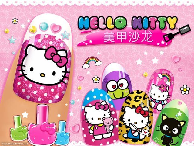 Hello kitty美甲沙龙游戏图2