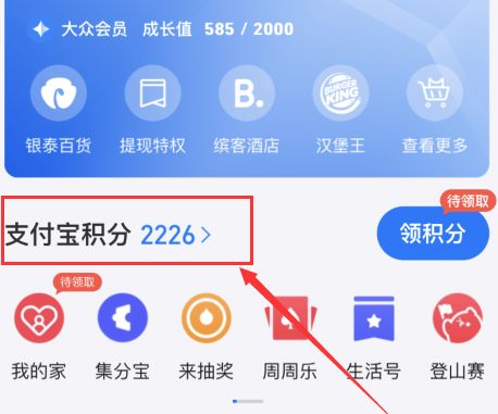 支付宝如何使用支付宝积分[多图]图片2