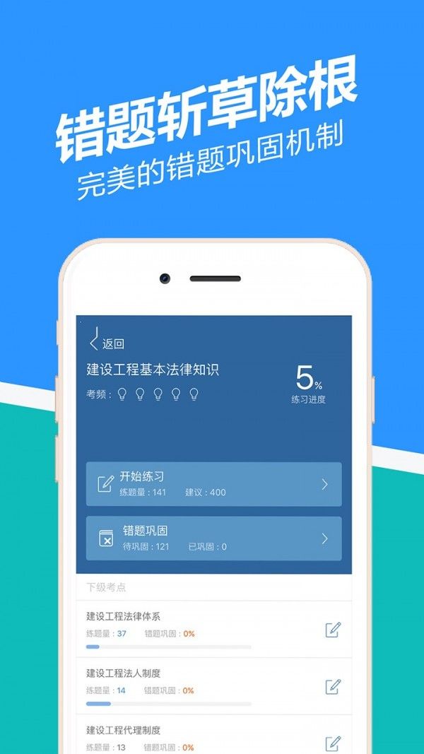 二建练题狗软件2020图片1