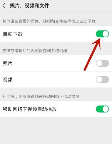 微信怎么设置自动下载照片、视频和文件[多图]图片6
