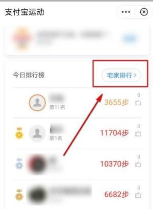 支付宝如何查看宅家排行榜图片5