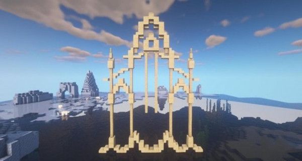 我的世界手游天堂之门怎么建？建造图文攻略[视频][多图]图片13