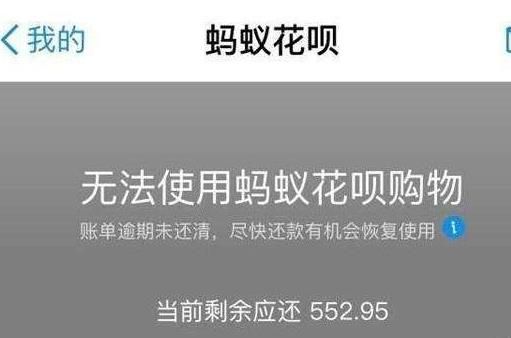 花呗逾期了之后还了，怎么可以恢复使用[多图]图片1
