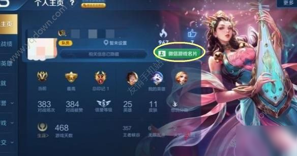 王者荣耀微信游戏名片怎么隐藏？方法解析[多图]