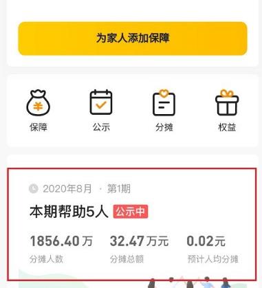 美团互助分摊金额怎么计算[多图]