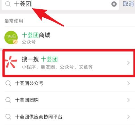 微信上怎么打开十荟团[多图]图片2