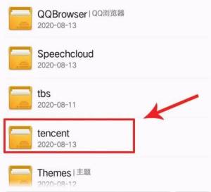 如何在手机中找到下载的QQ文件图片3