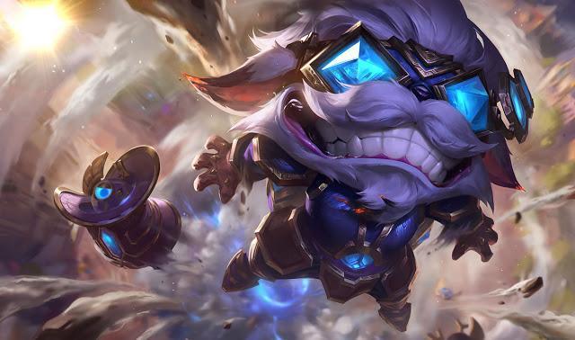 LOL测试服更新公布灵能特工海报图抢先看[多图]