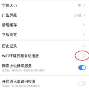 百度极速版怎么开启wifi环境自动播放视频？开启wifi环境自动播放视频的方法图片6