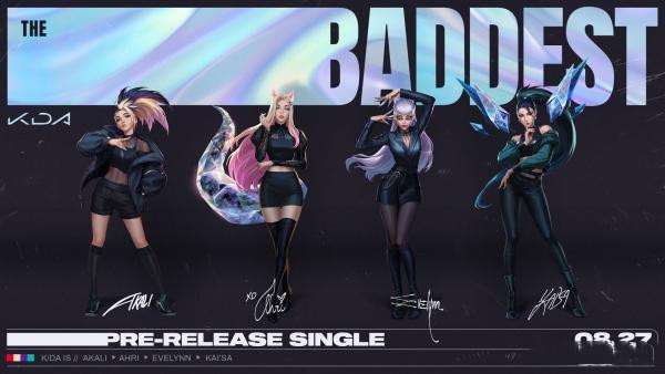lol英雄联盟KDA女团THE BADDEST看我炫耀完整版地址分享[多图]