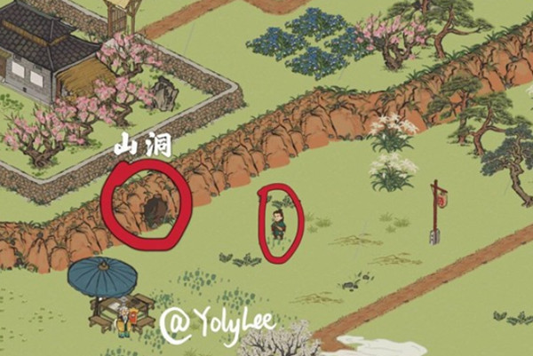 江南百景图探秘桃花村所有NPC位置在哪？道具获取大全[多图]
