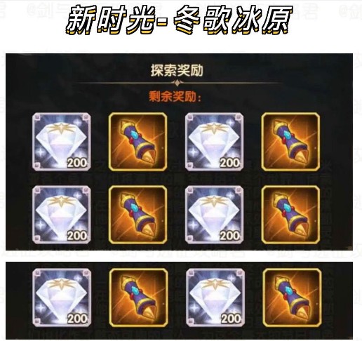 剑与远征新时光冬歌冰原奖励大全[多图]