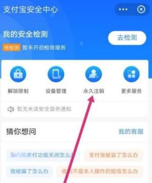 如何注销支付宝帐号图片5