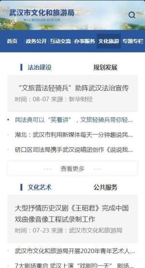 武汉市文化和旅游局app图1