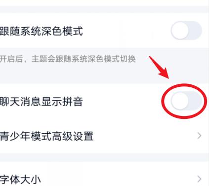 QQ聊天消息怎么设置显示拼音？QQ聊天消息设置显示拼音的方法[多图]