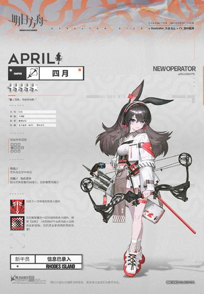 明日方舟四月干员档案曝光，技能特性提前知晓[视频][多图]图片2