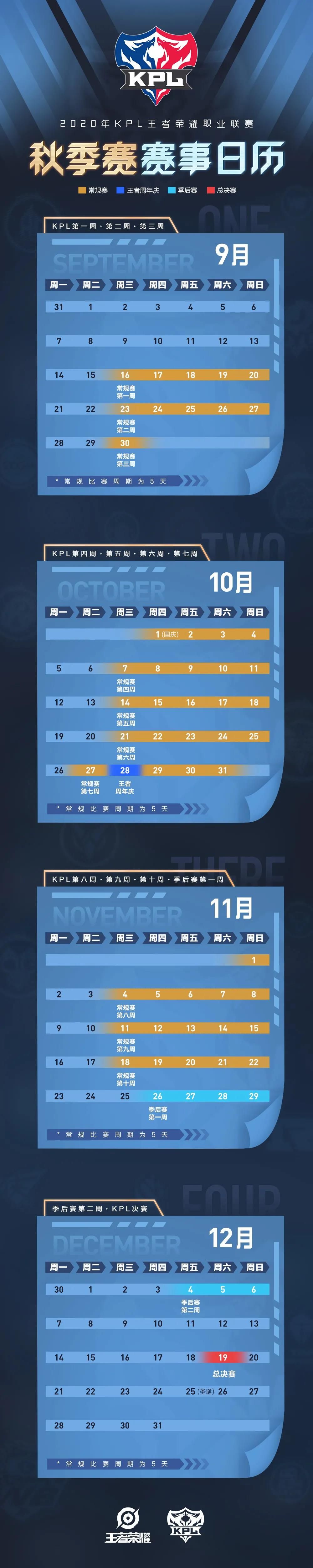 王者荣耀2020KPL秋季赛日历表一览[视频][多图]图片2