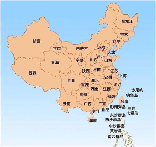 中国地图全图高清版图3