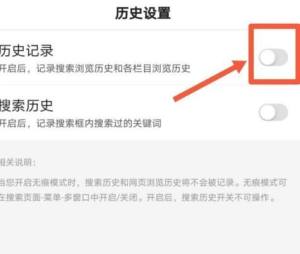 百度App如何打开历史记录设置？百度打开历史记录设置的方法图片5