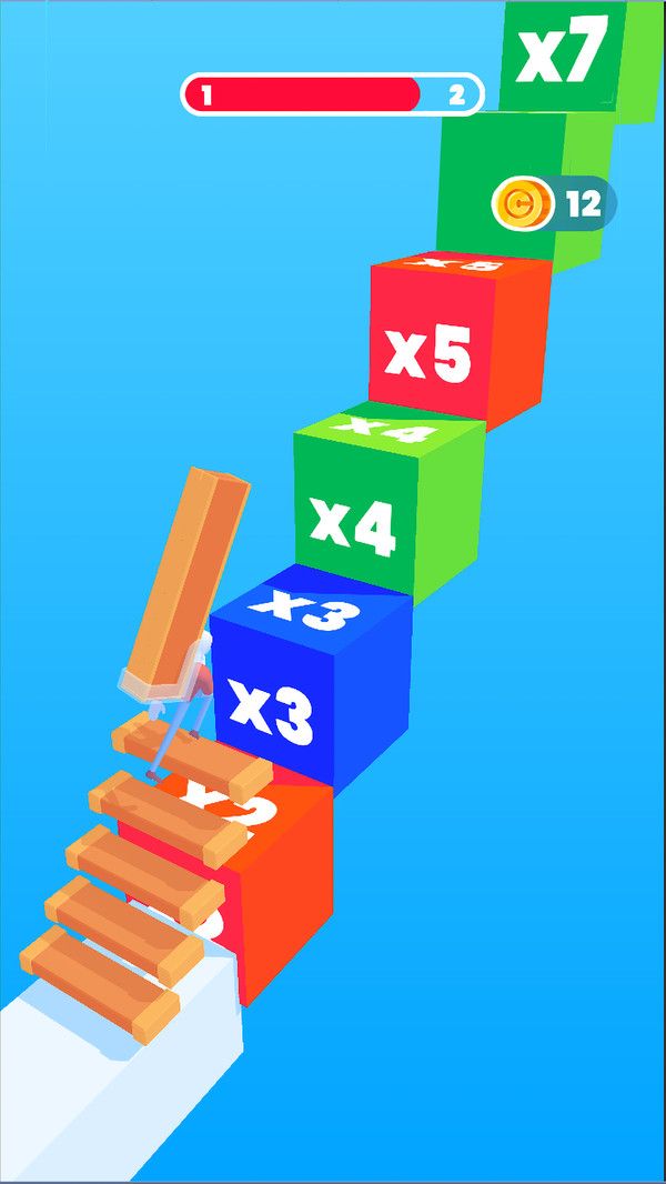 搭梯子冲冲冲游戏图3