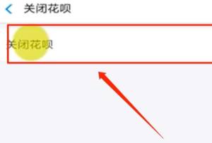 如何关闭支付宝的“花呗”功能？关闭支付宝的“花呗”功能的方法图片5