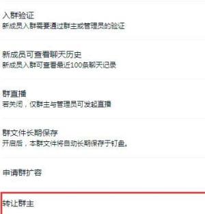 钉钉群主怎么换人？钉钉群主换人的方法图片3