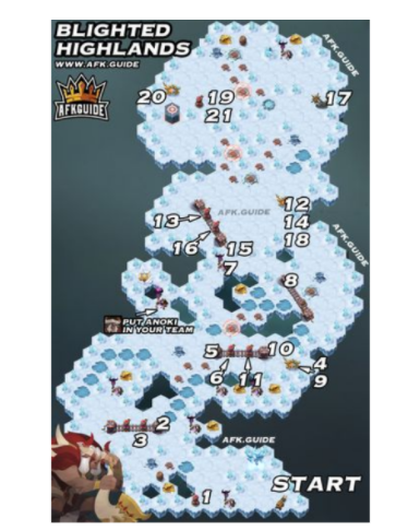 剑与远征雪与火通关路线攻略 雪与火奖励一览[多图]图片1