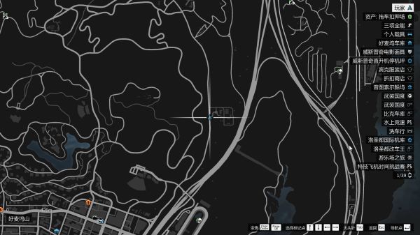孤胆车神纽约地图图片