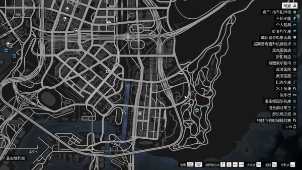 gta5各帮派位置图文一览,全地图帮派分布位置大全[多图]图片47