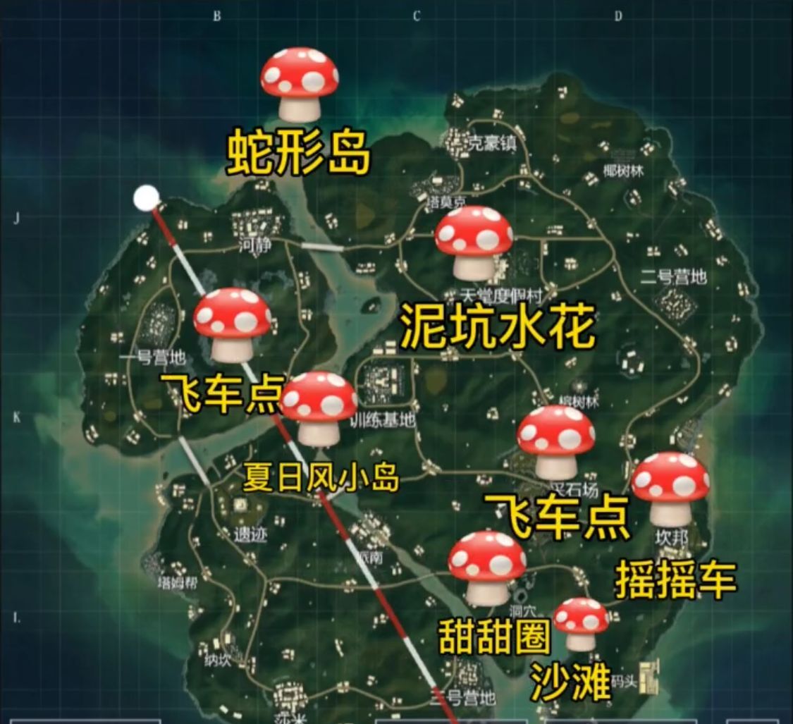 和平精英z城接吻石位置大全 z城接吻石位置汇总[多图]图片3