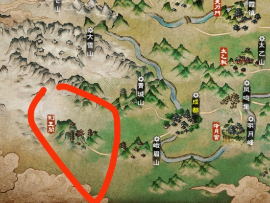 烟雨江湖剑王阁位置在哪？剑王阁坐标位置分享[多图]图片2