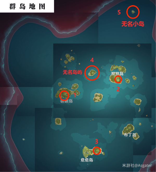 原神金苹果群岛壁画位置大全 金苹果群岛壁画位置解密汇总图片1
