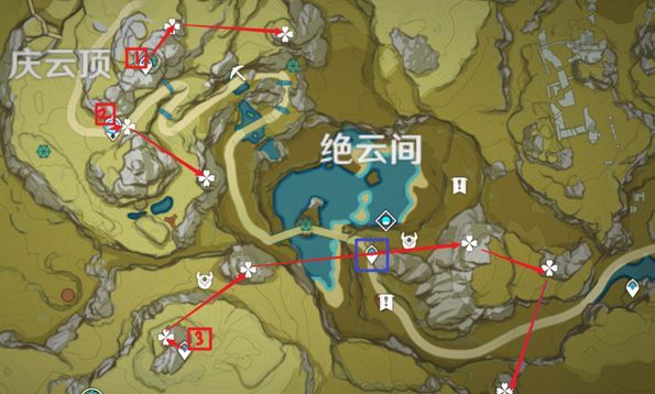 原神清心采集点位置在什么地方？清心采刷新点位置介绍[多图]图片5