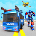 变形警车机器人游戏最新官方版 v1.15