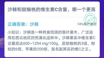 沙棘猕猴桃哪个VC高？猕猴桃和沙棘维生素C含量排名[多图]图片3