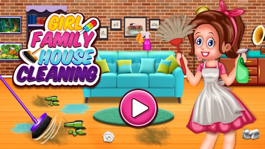 家庭房屋清洁游戏图2