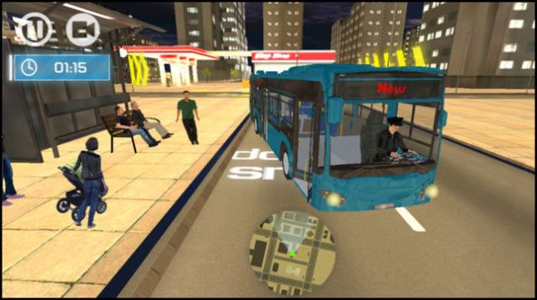 大城市巴士模拟器中文游戏手机版图片1