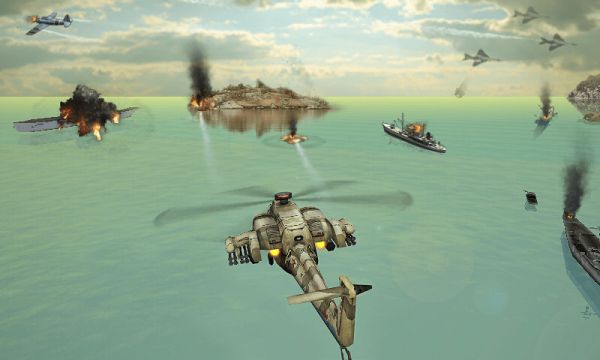 直升机空袭战3D游戏安卓手机版图片1