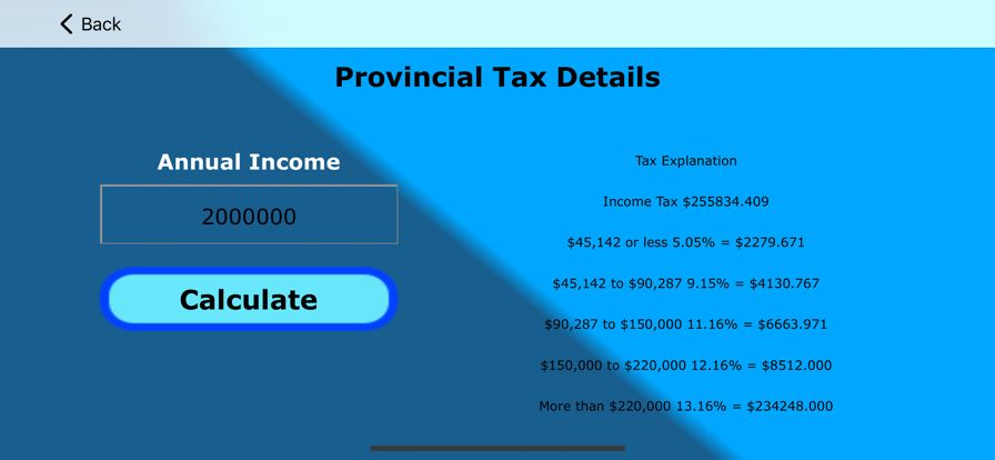 Ontario Calculation app图3