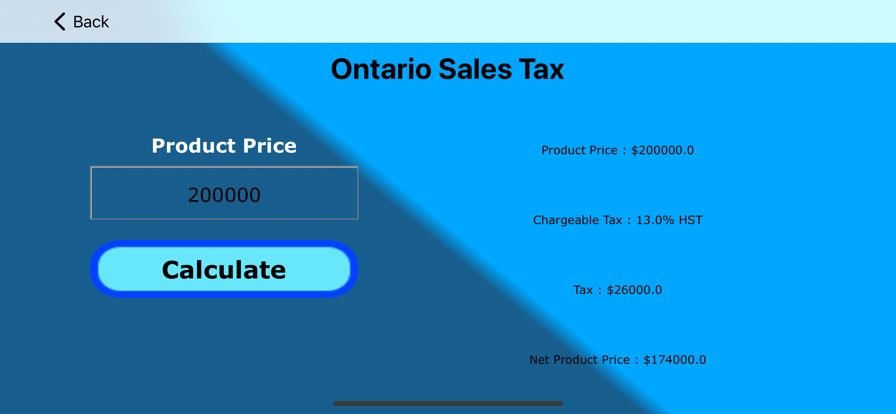 Ontario Calculation app图2